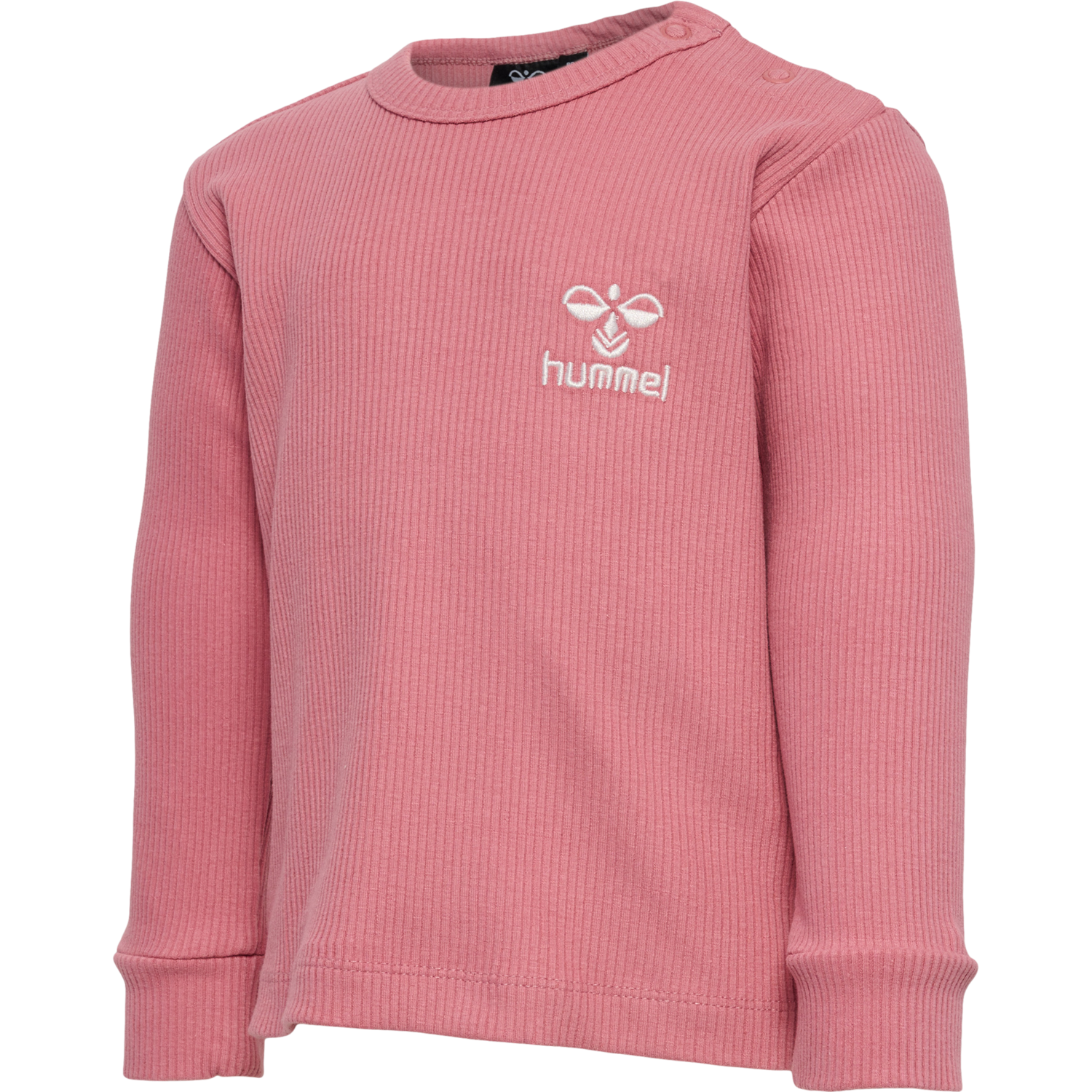 hmlSAMI T-SHIRT L/S, DUSTY ROSE, packshot