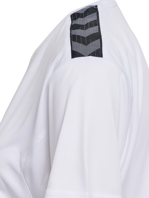 hmlAUTHENTIC PL JERSEY S/S WOMAN, WHITE, packshot