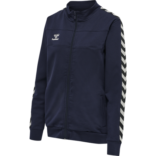 hmlMOVE CLASSIC ZIP JACKET WOMAN, MARINE hmlMOVE CLASSIC ZIP JACKET WOMAN, MARINE, packshot
