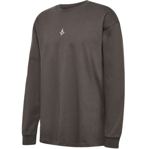 ASTRALIS 24 FAN 2016 LOOSE TEE LS, RAVEN, packshot