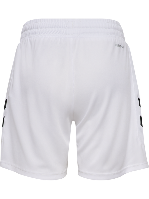 hmlMATCH SHORTS KIDS, WHITE/BLACK, packshot