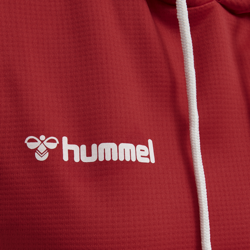 hmlAUTHENTIC POLY HOODIE WOMAN, TRUE RED hmlAUTHENTIC POLY HOODIE WOMAN, TRUE RED, packshot
