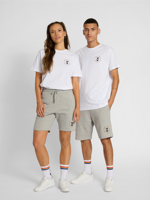 hmlEVERYTHING NOTHING T-SHIRT, 9001, model