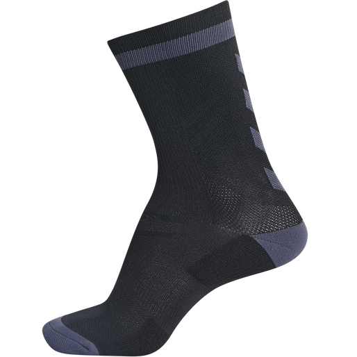 ELITE INDOOR SOCK LOW, BLACK, packshot