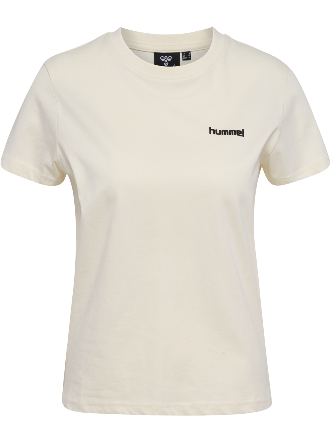 hmlLGC KRISTY SHORT T-SHIRT, EGRET, packshot