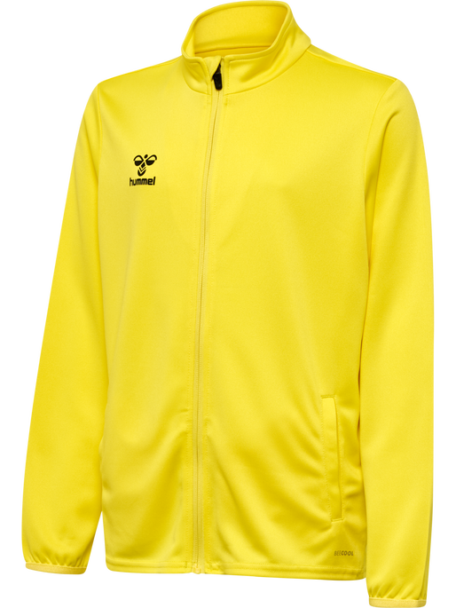 hmlESSENTIAL TRACK JACKET KIDS, BLAZING YELLOW, packshot
