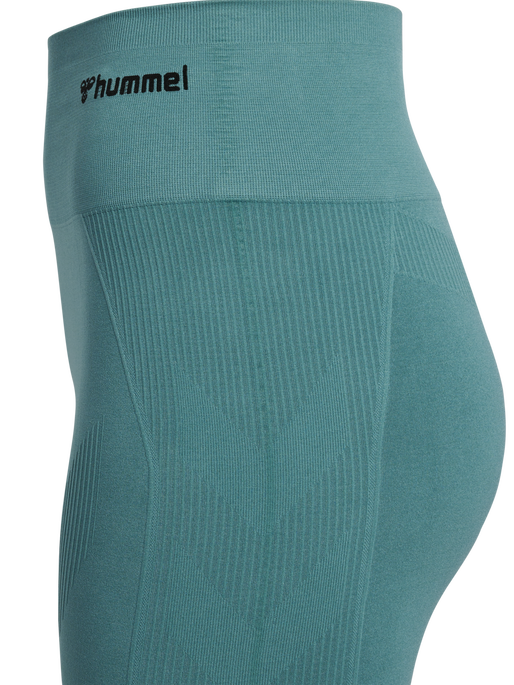hmlTIF SEAMLESS HIGH WAIST TIGHTS, NORTH ATLANTIC, packshot