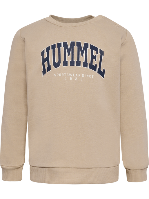 hmlFAST LIME SWEATSHIRT, HUMUS, packshot