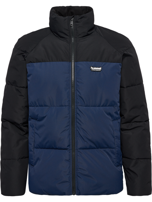 hmlPUFF JACKET SHORT SPORTSWEAR, DRESS BLUES, packshot