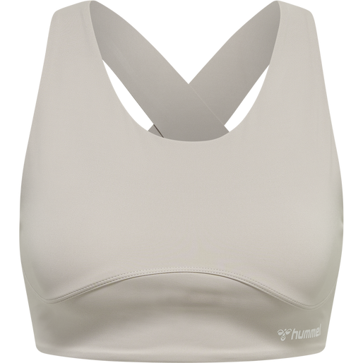 hmlMT GRACE SPORTS BRA, CHATEAU GRAY, packshot
