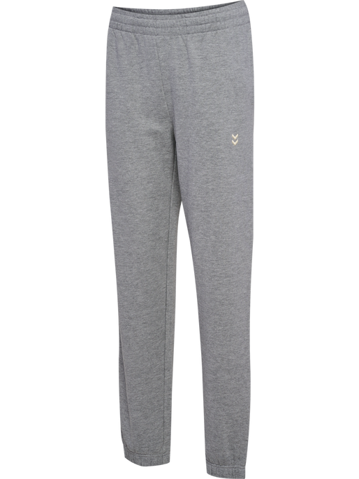 hmlPULSE W SWEAT PANTS, GREY MELANGE, packshot