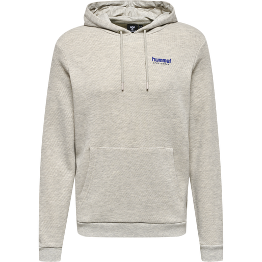 hmlLGC AUSTIN HOODIE, LEGACY MELANGE, packshot