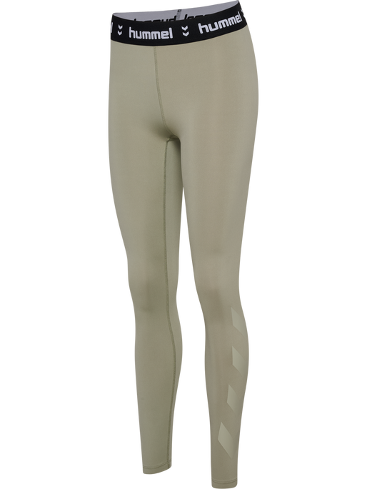 hmlPULSE MID WAIST TIGHTS, SEAGRASS, packshot