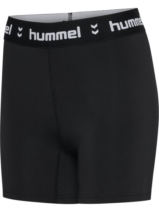 hmlPULSE MID WAIST SHORT TIGHTS, BLACK hmlPULSE MID WAIST SHORT TIGHTS, BLACK, packshot