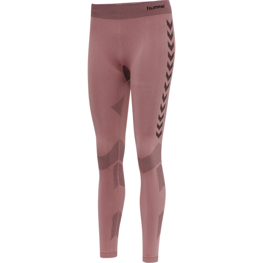 HUMMEL FIRST SEAMLESS TR TIGHTS W, DUSTY ROSE, packshot