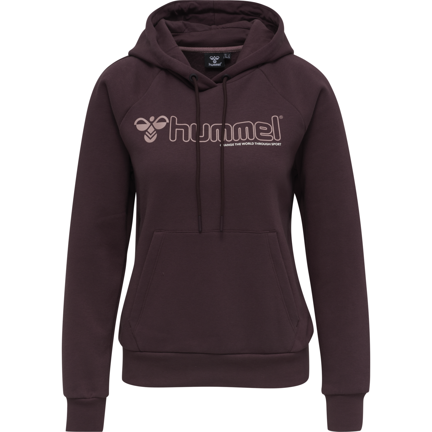 hmlNONI HOODIE, FUDGE, packshot