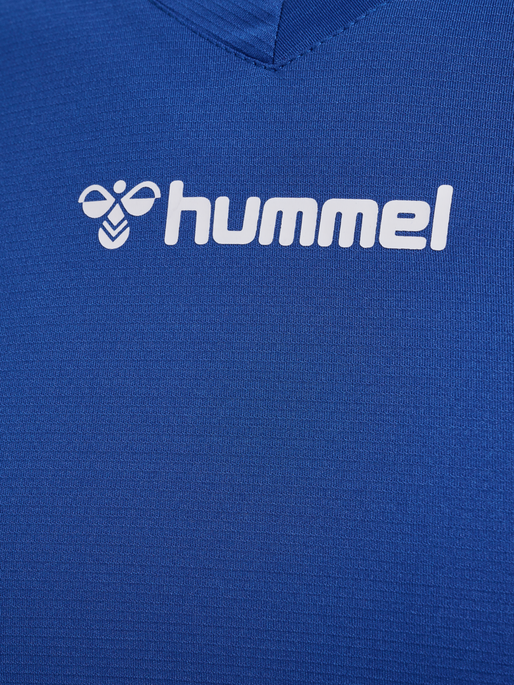 hmlBL ESSENTIAL TEE L/S, TRUE BLUE, packshot