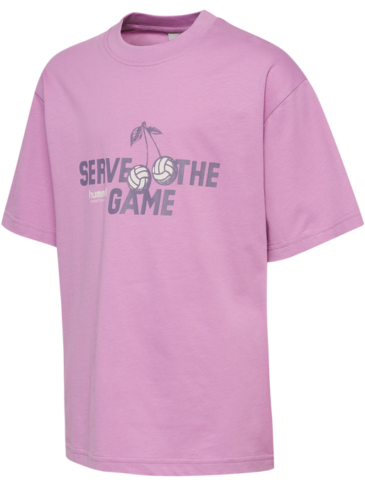 hmlJR LOOSE SET HS GRAPHIC, SMOKY GRAPE hmlJR LOOSE SET HS GRAPHIC, SMOKY GRAPE, packshot