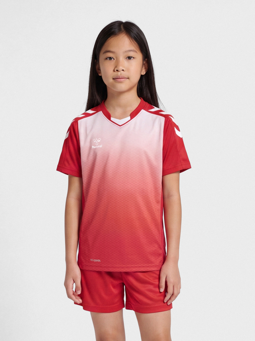 hmlCORE XK SUBLIMA JERSEY S/S KIDS, TRUE RED, model