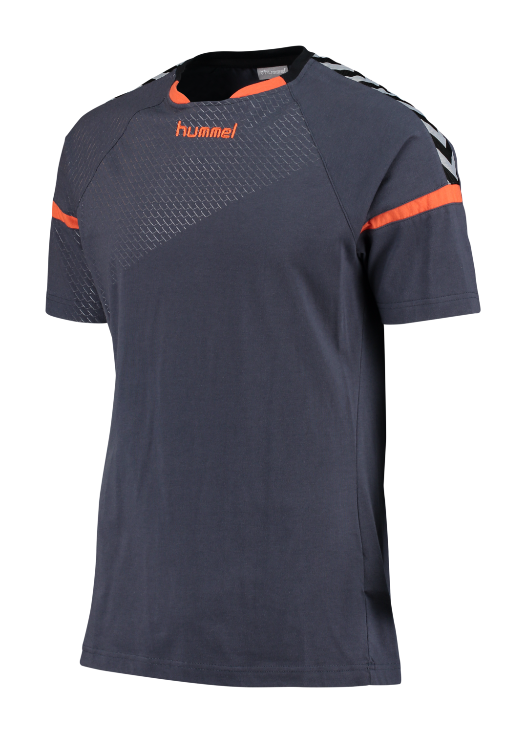 AUTH. CHARGE SS TRAIN. JERSEY, OMBRE BLUE/NASTURIUM, packshot