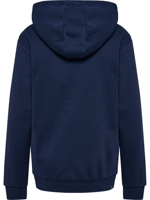 hmlMOVER COTTON HOODIE WOMAN, MARINE, packshot