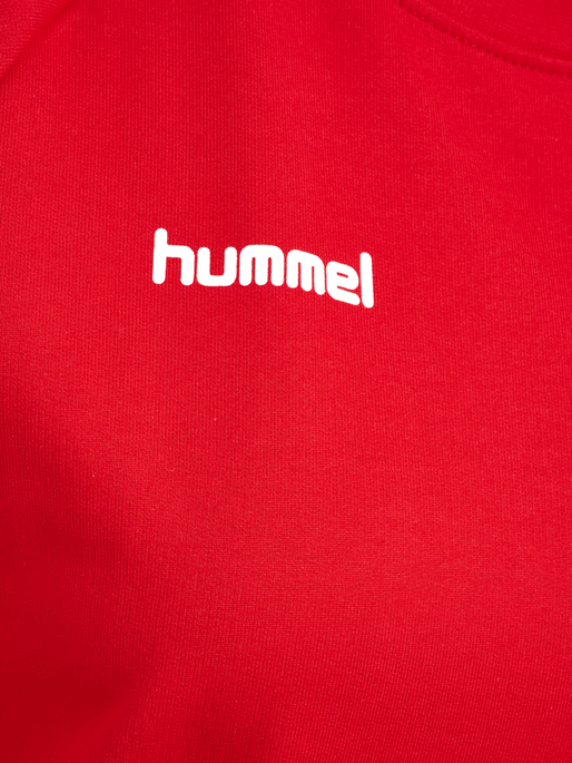 HMLGO COTTON SWEATSHIRT WOMAN, TRUE RED HMLGO COTTON SWEATSHIRT WOMAN, TRUE RED, packshot