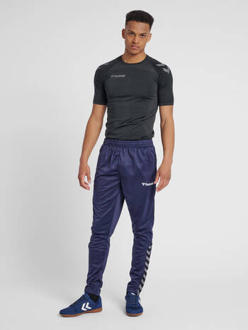 hmlAUTHENTIC TRAINING PANT, MARINE, model