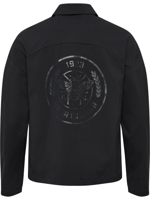 hmlCOACH JACKET HSW, BLACK, packshot