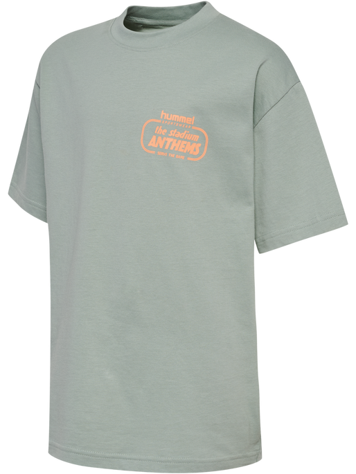 hmlJR LOOSE T-SHIRT S/S STADIUM, ICEBERG GREEN hmlJR LOOSE T-SHIRT S/S STADIUM, ICEBERG GREEN, packshot