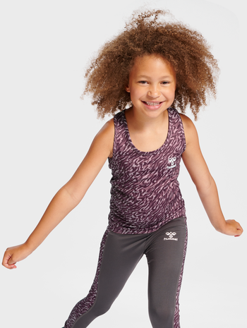 hmlANNE TOP, ROSE BROWN, model