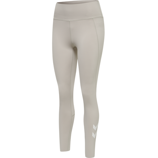hmlMT GRACE HIGH WAIST TIGHTS, CHATEAU GRAY, packshot