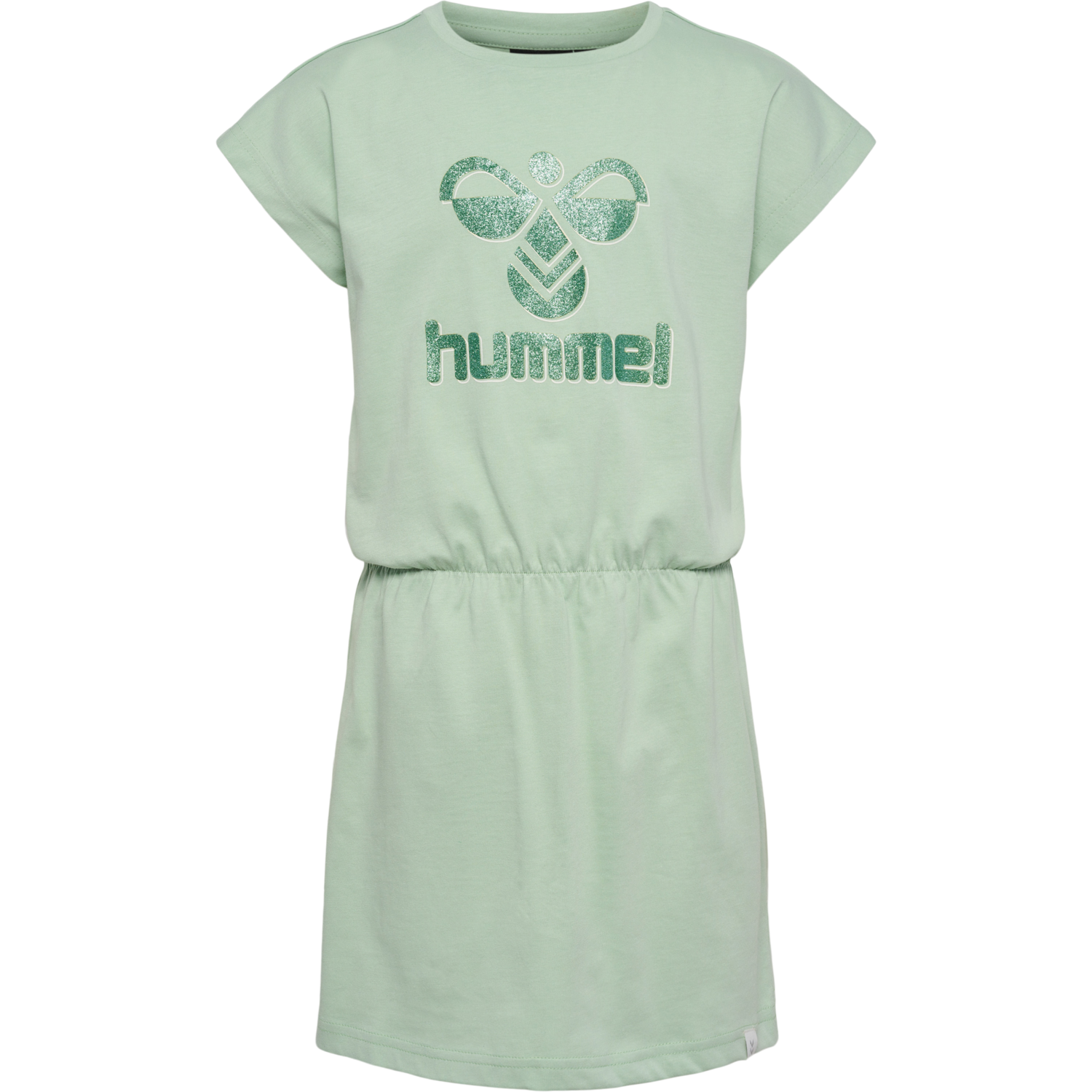 hmlTWILIGHT DRESS S/S, SILT GREEN, packshot