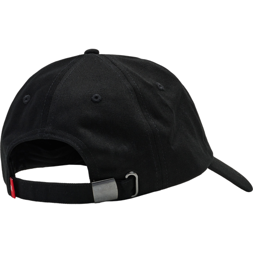 hmlLEGACY CORE BASEBALL CAP, BLACK, packshot