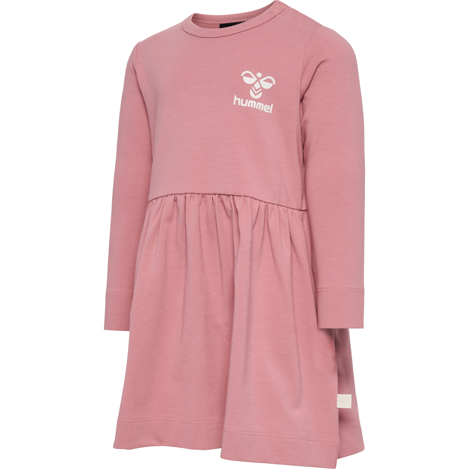 hmlMARIE DRESS L/S, DUSTY ROSE, packshot
