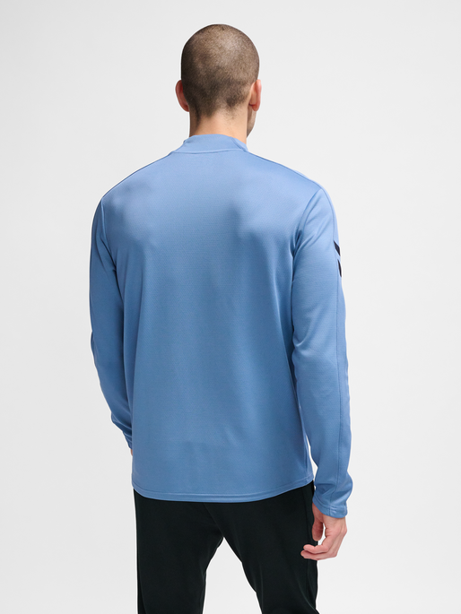 hmlACTIVE PL HALF ZIP, CORONET BLUE, model