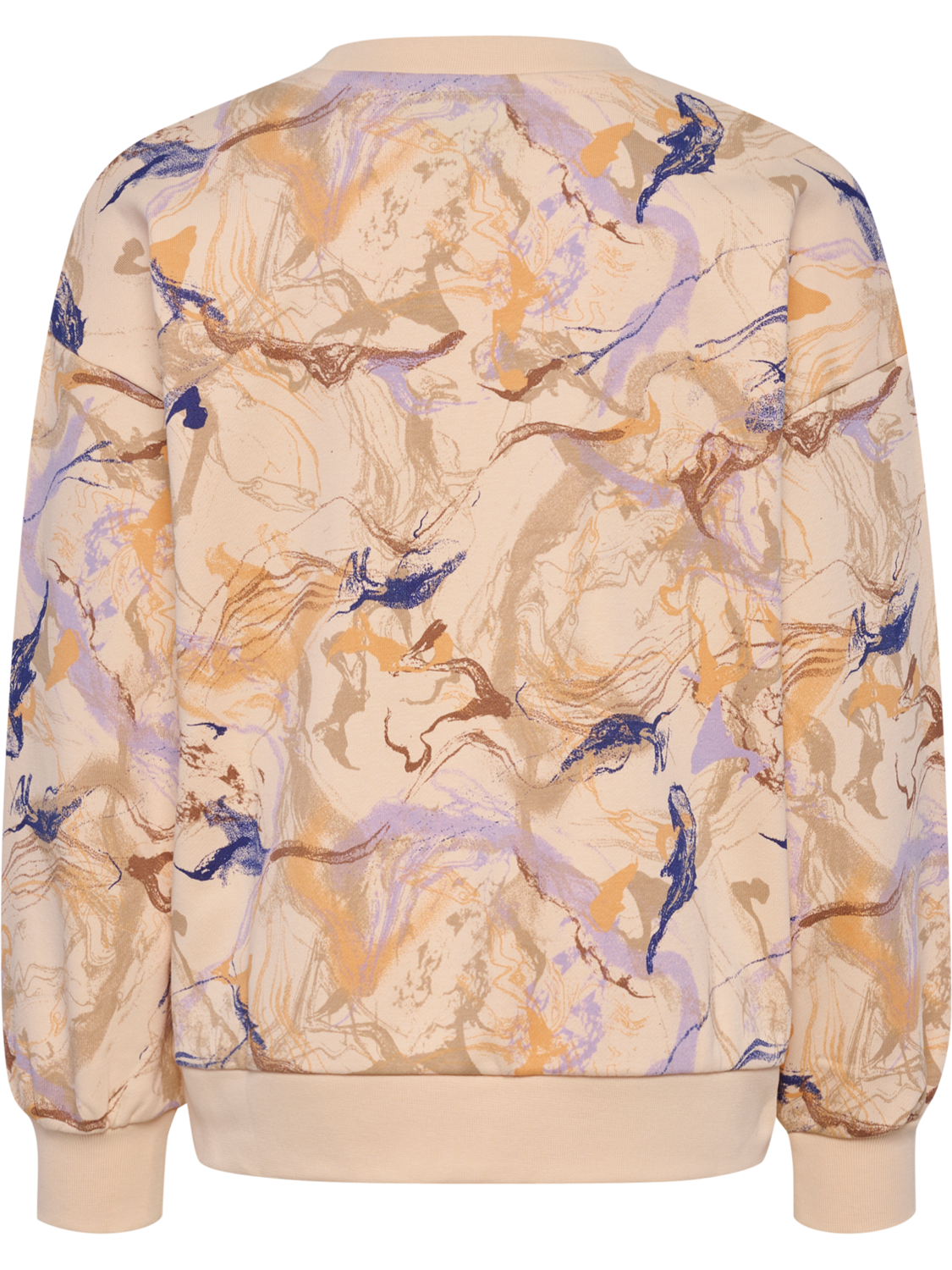hmlSWIRLY SWEATSHIRT, BISQUE, packshot