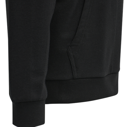 hmlDUO HOODIE, BLACK hmlDUO HOODIE, BLACK, packshot
