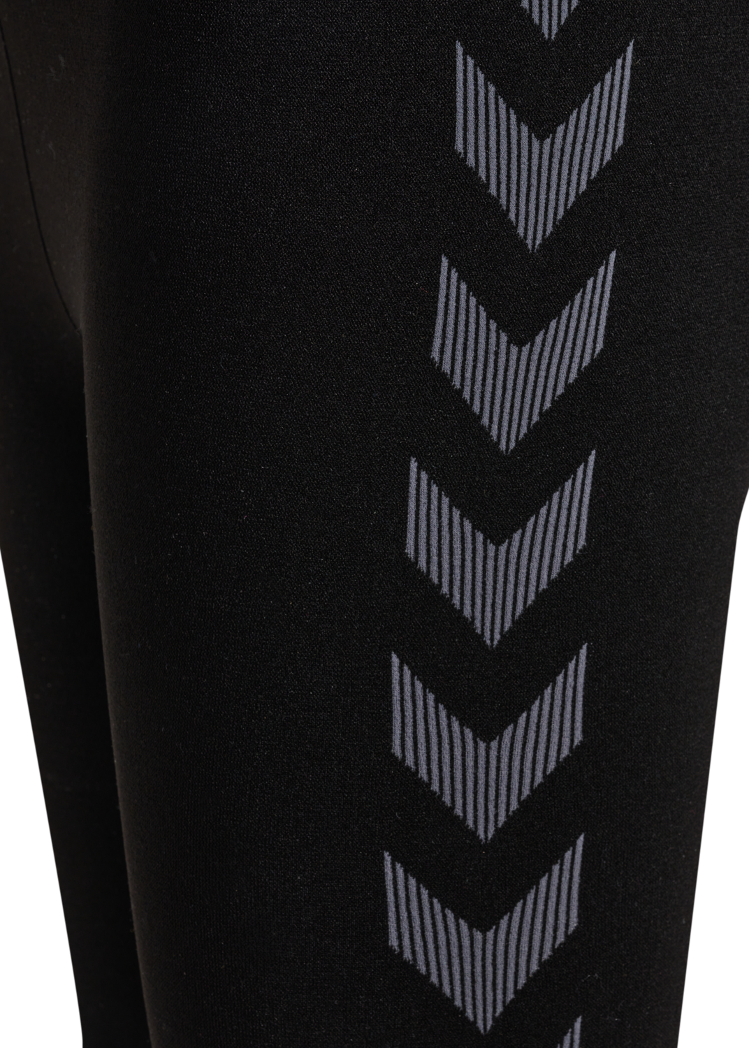 HUMMEL FIRST SEAMLESS TIGHTS KIDS, BLACK, packshot