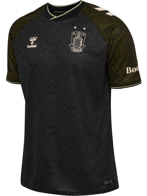 BIF 24/25 THIRD JERSEY S/S, CAVIAR/FIR GREEN BIF 24/25 THIRD JERSEY S/S, CAVIAR/FIR GREEN, packshot