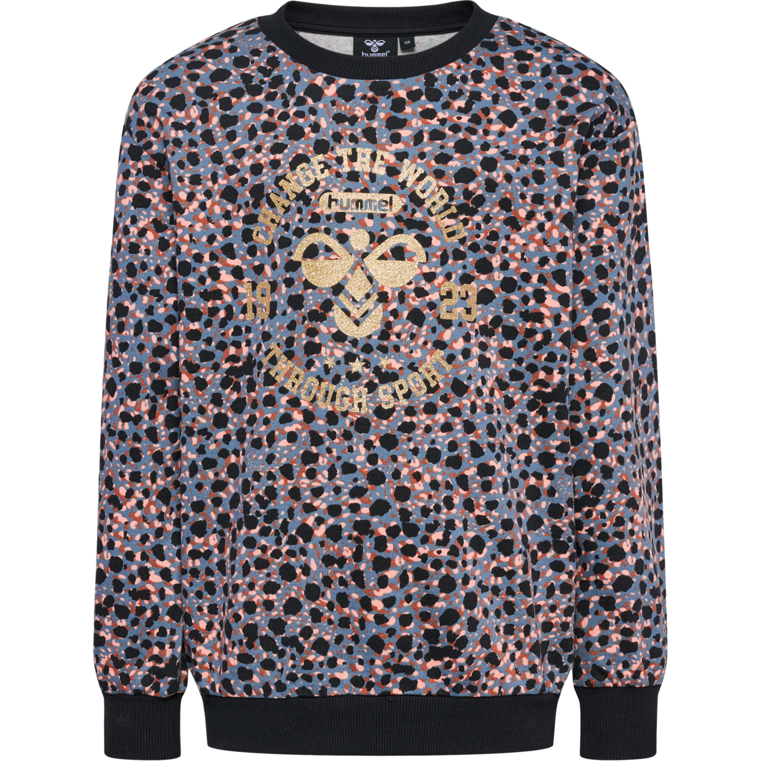 hmlMEJSE SWEATSHIRT, BLUE MIRAGE, packshot