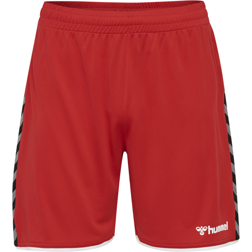hmlAUTHENTIC KIDS POLY SHORTS, TRUE RED, packshot