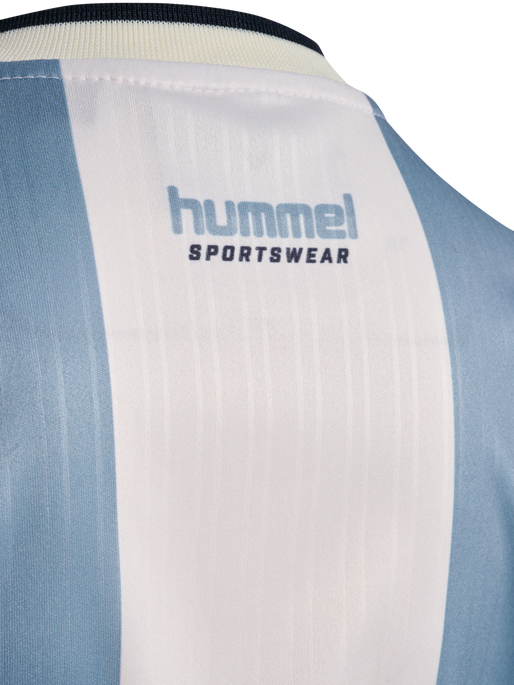hmlJR LOOSE BALL  JERSEY S/S, FADED DENIM, packshot