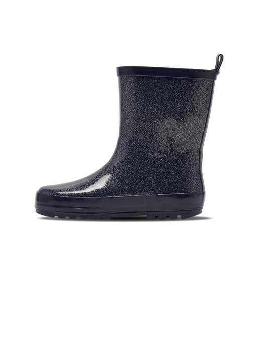 RUBBER BOOT GLITTER JR, BLACK IRIS RUBBER BOOT GLITTER JR, BLACK IRIS, packshot