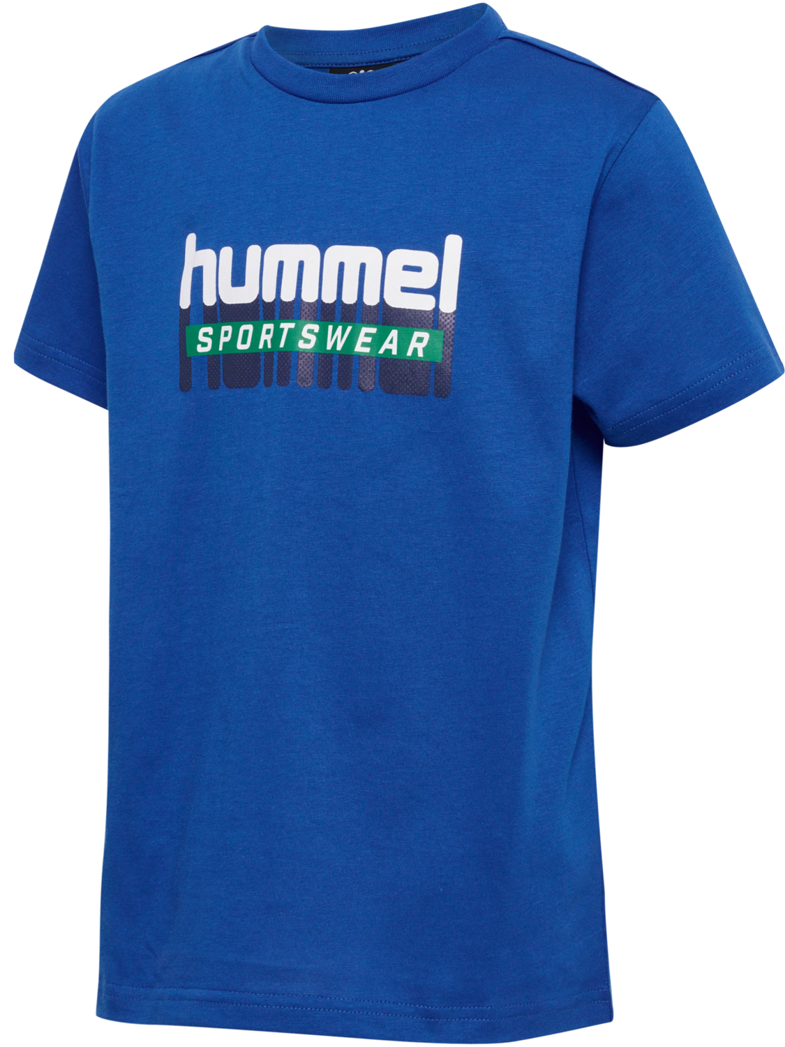 hmlTUKAS T-SHIRT S/S, CLASSIC BLUE, packshot