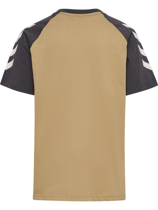 hmlJR LOGO T-SHIRT S/S, CORNSTALK hmlJR LOGO T-SHIRT S/S, CORNSTALK, packshot
