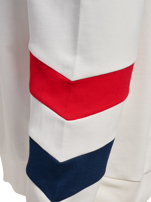 hmlOVERSIZED CREW SPORTSWEAR, BLANC DE BLANC/BLANC DE BLANC, packshot