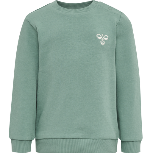 hmlSANTO CREWSUIT, MINERAL BLUE, packshot