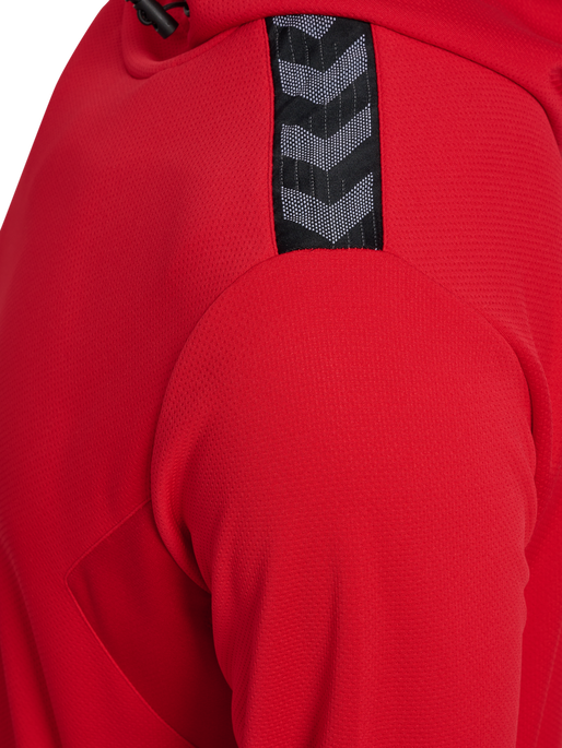hmlAUTHENTIC PL HOODIE, TRUE RED hmlAUTHENTIC PL HOODIE, TRUE RED, packshot