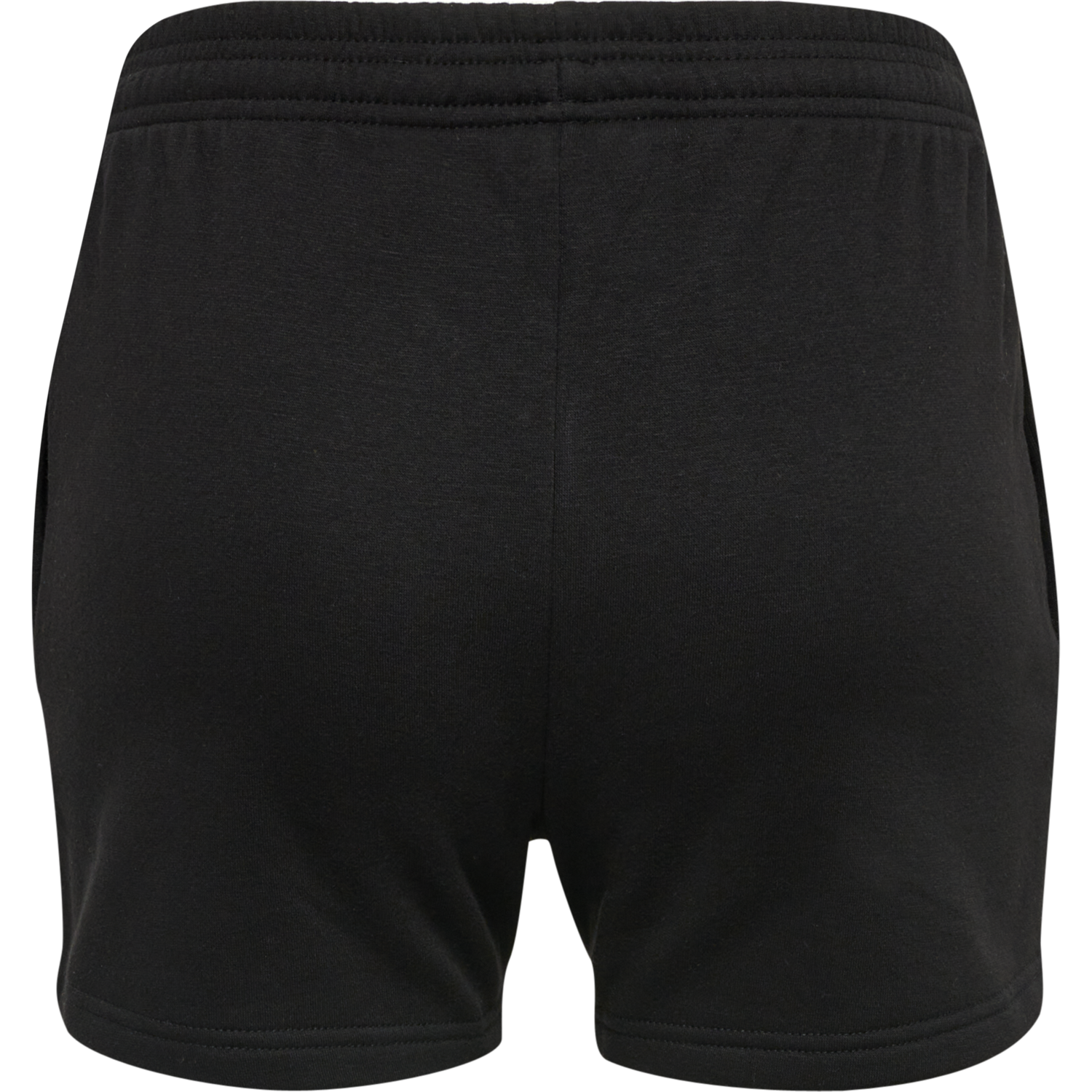 hmlRED BASIC SWEAT SHORTS KIDS, BLACK, packshot