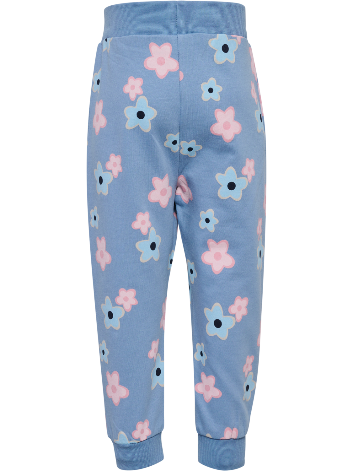 hmlRINNA ADJUST WAIST PANTS, FADED DENIM, packshot